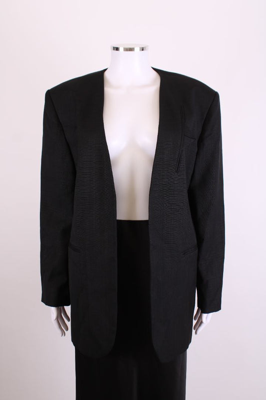 Sandro Oversized Blazer Black S | Small, Black