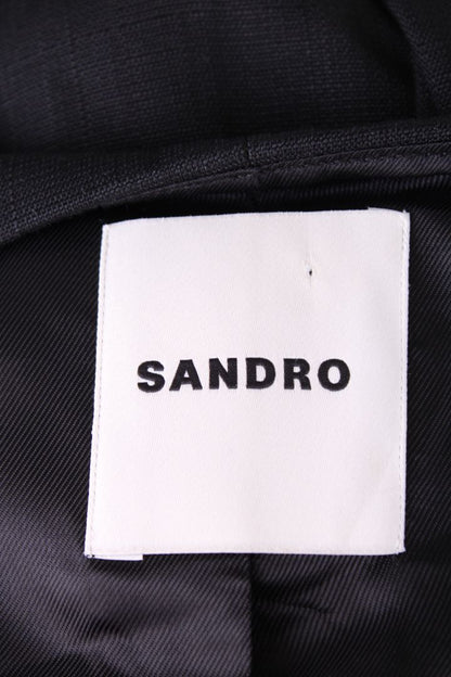 Sandro Oversized Blazer Black S | Small, Black
