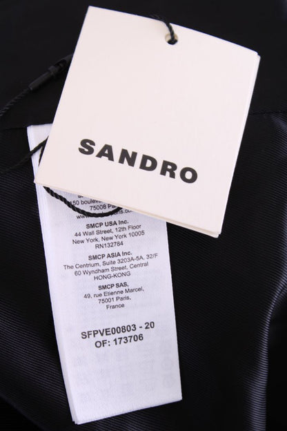 Sandro Oversized Blazer Black S | Small, Black
