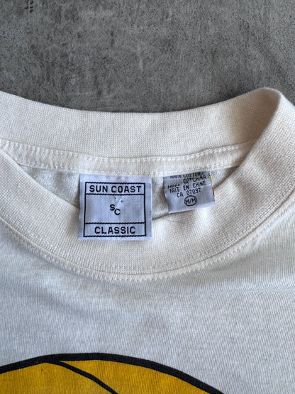 1989 James Bond A Lisence To Kill Promo Graphic Tee | Medium, Multicoloured
