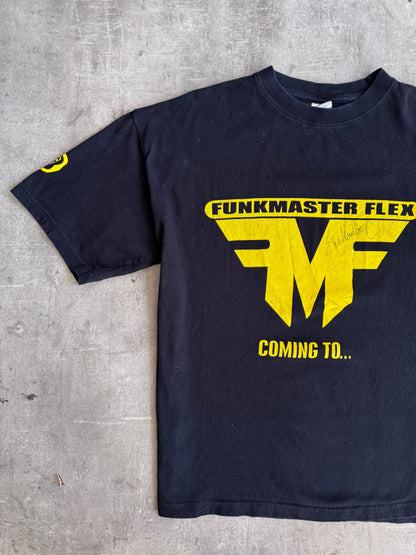 Funk Master Flex "The Mixtape" Signed Graphic Tee | Extra Large, Multicoloured