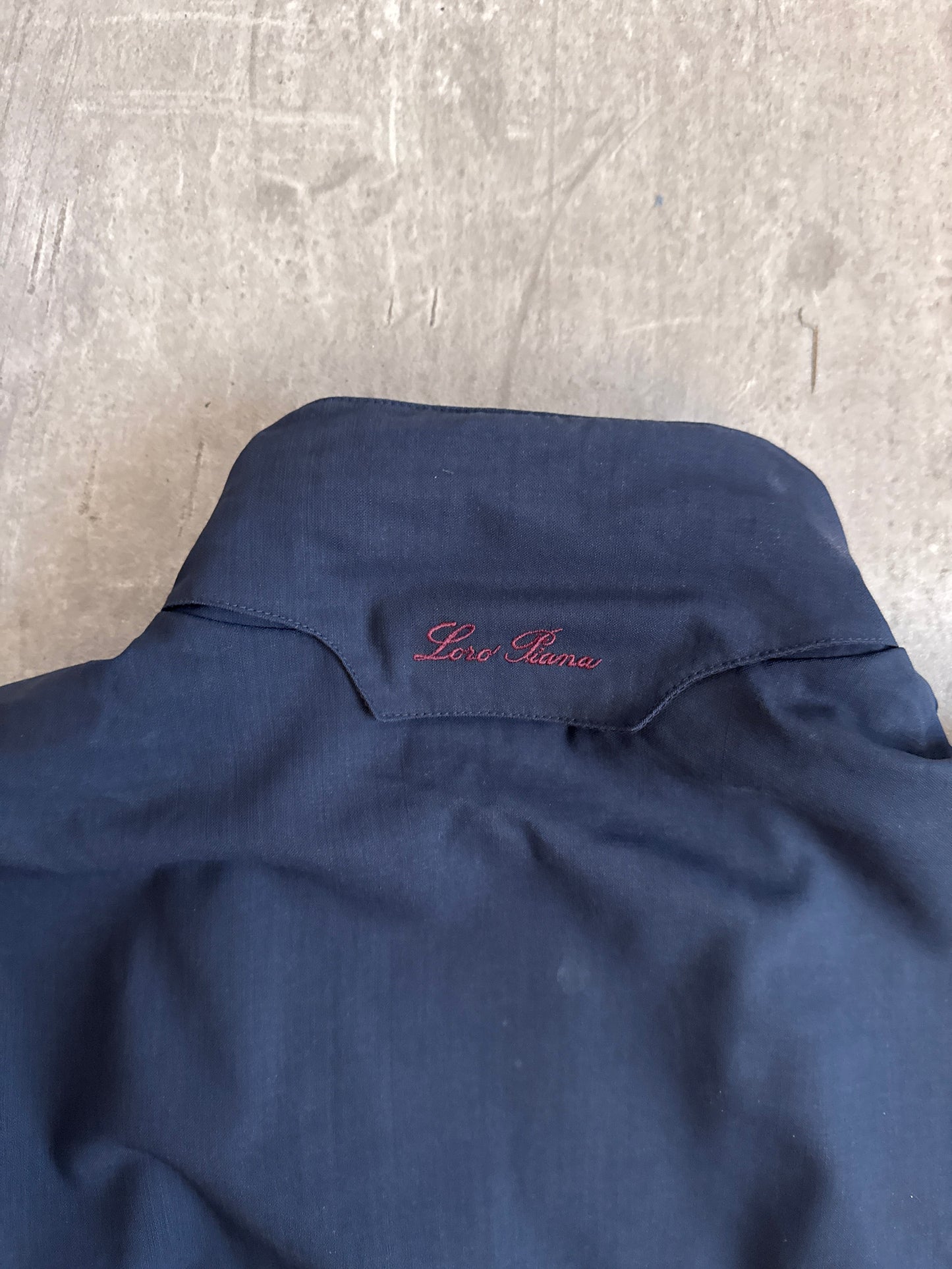 Loro Piana Navy Defenders Padded Navy Jacket (sold as seen)