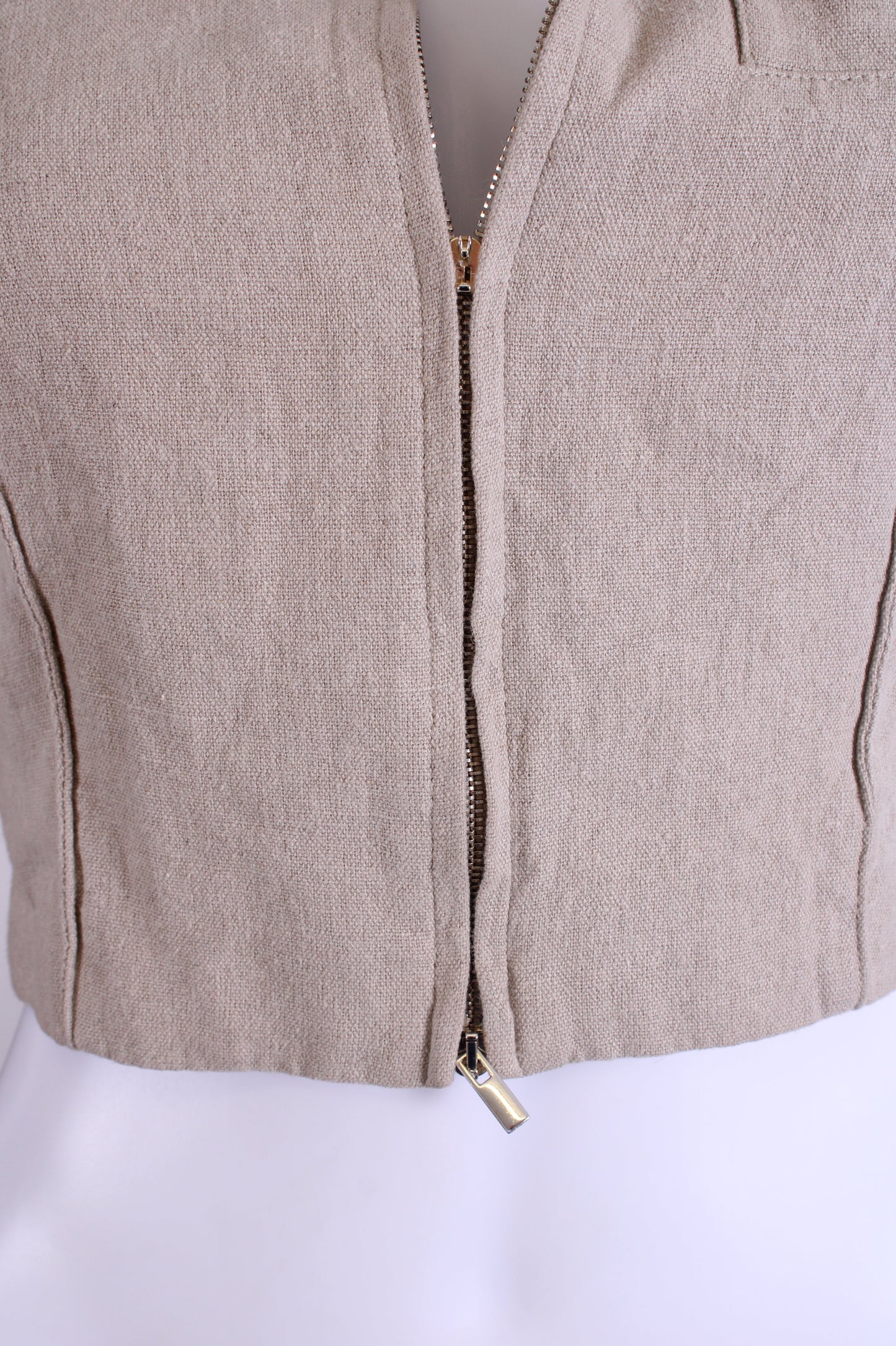 Jacquemus Cropped Blazer Beige 8 | O/S, Beige