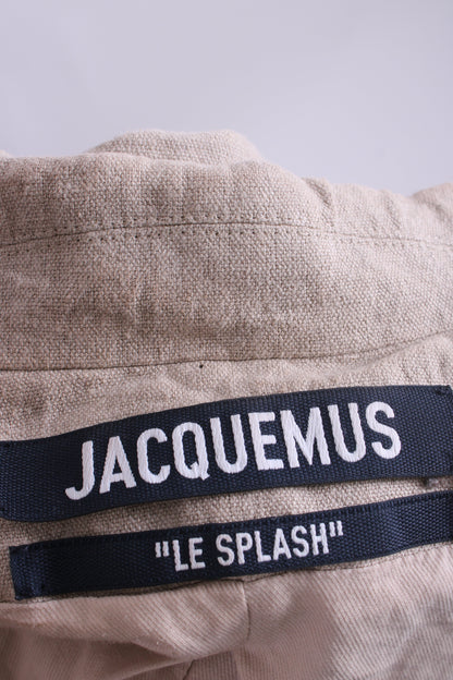 Jacquemus Cropped Blazer Beige 8 | O/S, Beige