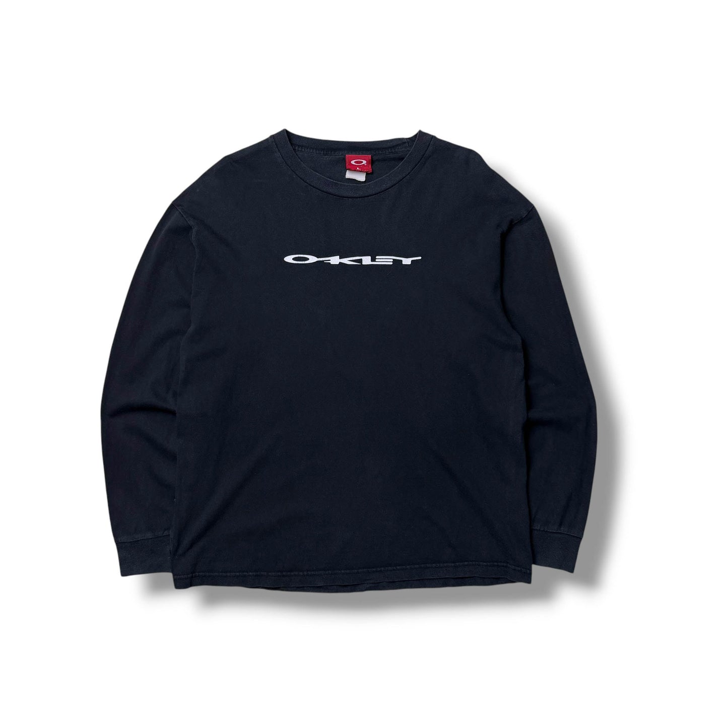 Vintage Oakley Graphic Long Sleeve T Shirt (L)