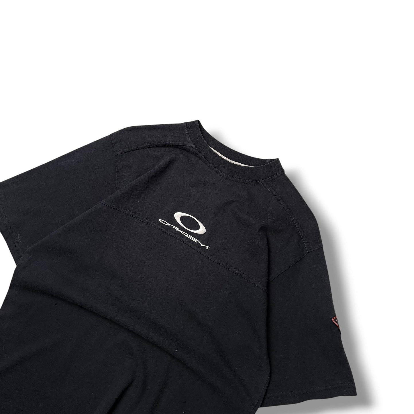 Vintage Oakley Software Rubber Logo T Shirt (XL)