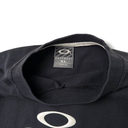 Vintage Oakley Software Rubber Logo T Shirt (XL)