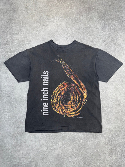 1994 Nine Inch Nails Further Down The Spiral Graphic Single Stitch Tee