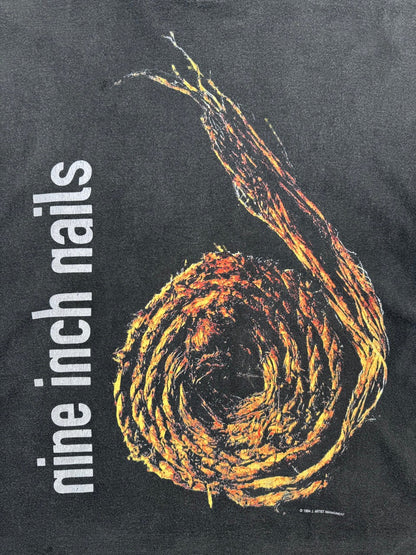 1994 Nine Inch Nails Further Down The Spiral Graphic Single Stitch Tee
