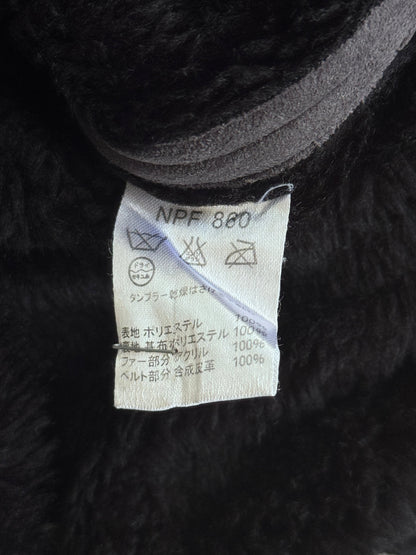 Kansai Jeans Taupe Suede Faux Shearling Jacket | Medium, Multicoloured