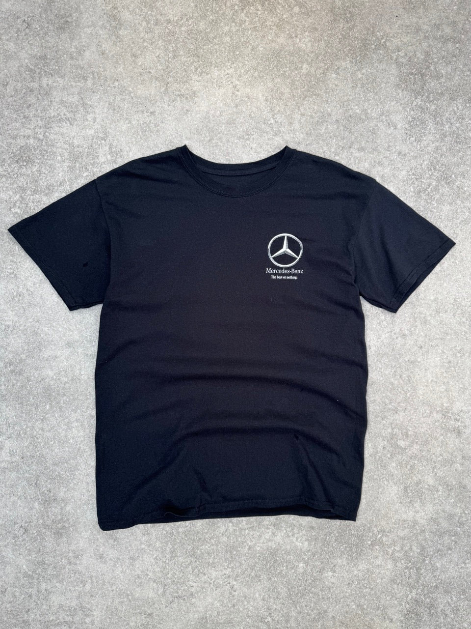00s Vintage Mercedes-Benz The Best Or Nothing Graphic Tee
