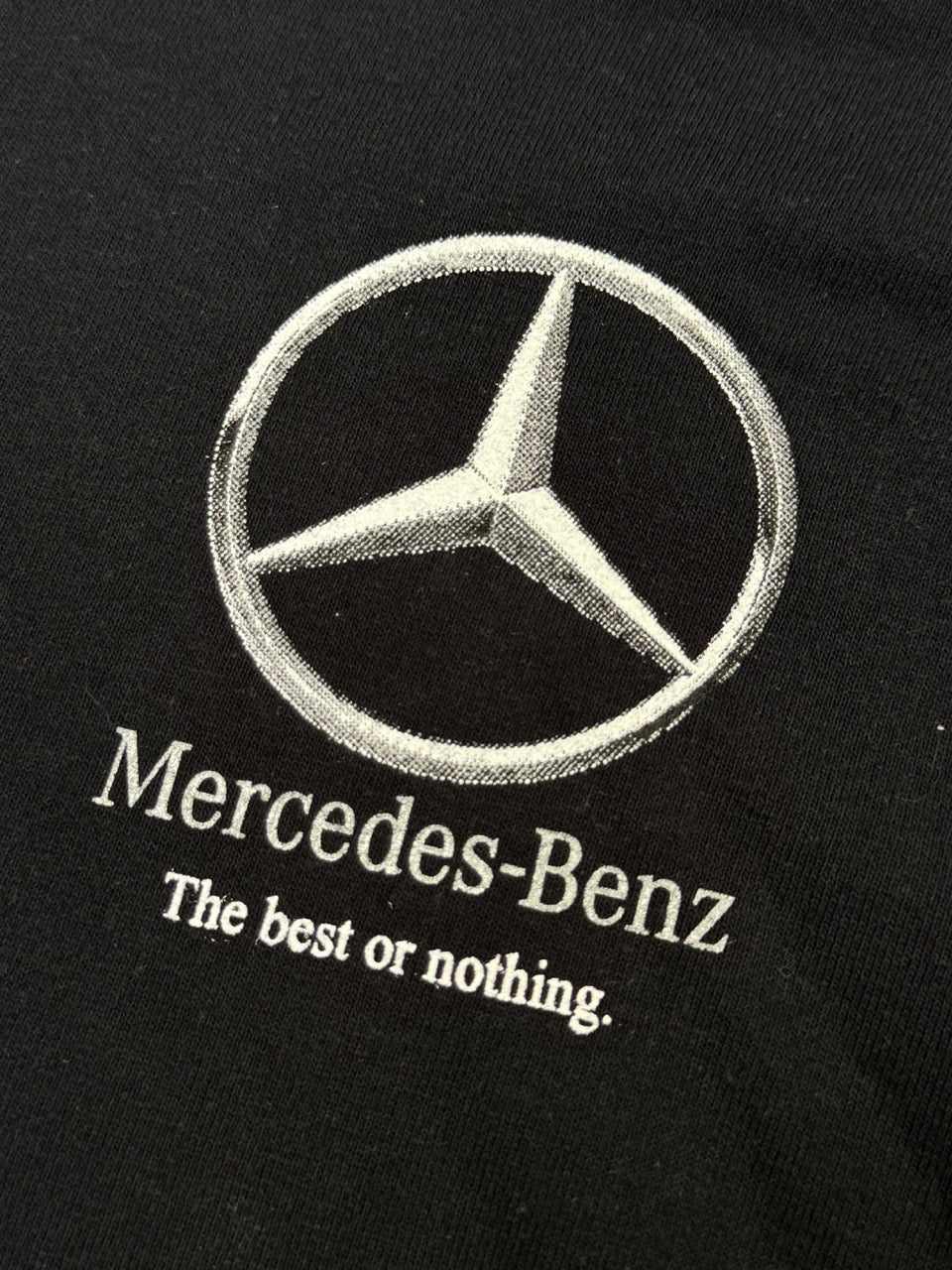 00s Vintage Mercedes-Benz The Best Or Nothing Graphic Tee