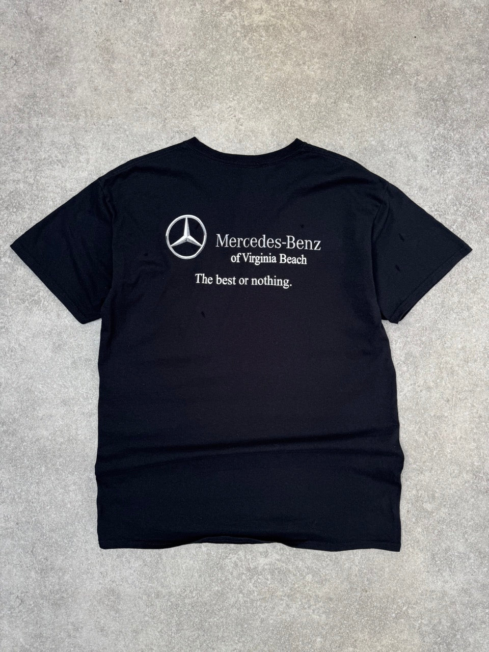 00s Vintage Mercedes-Benz The Best Or Nothing Graphic Tee