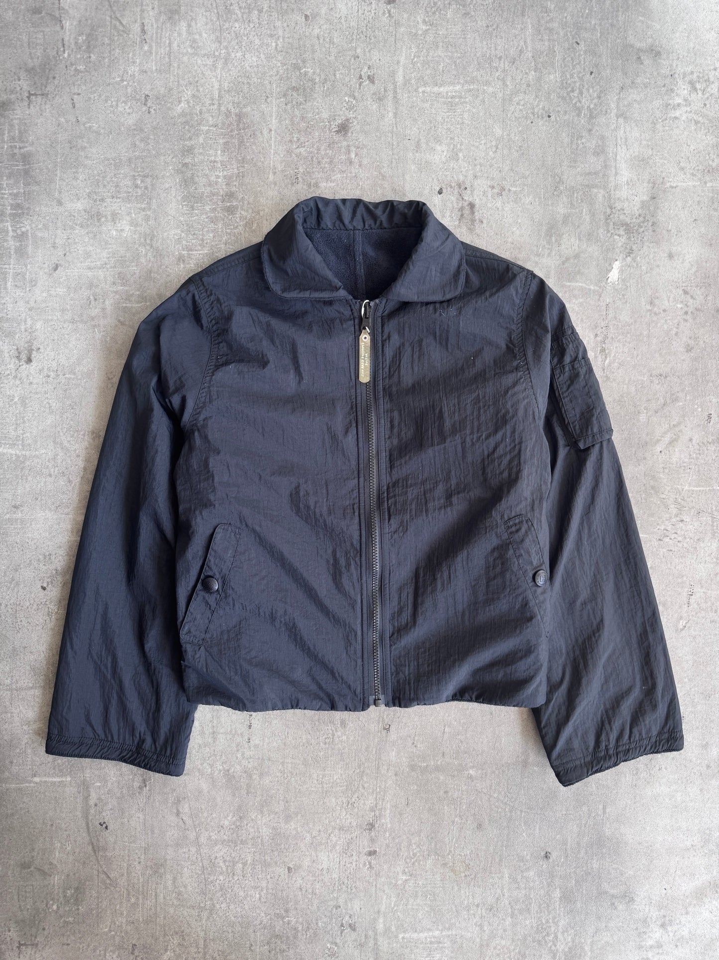 Hai Sporting Gear Issey Miyake Fleece Lined Track Jacket | Small, Multicoloured