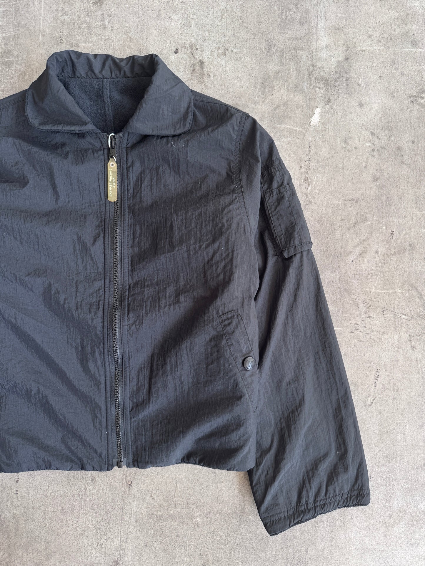 Hai Sporting Gear Issey Miyake Fleece Lined Track Jacket | Small, Multicoloured