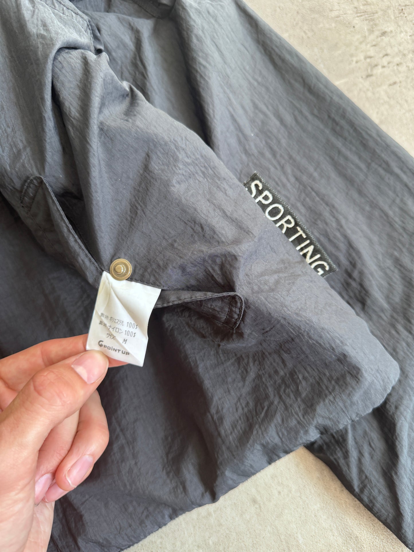 Hai Sporting Gear Issey Miyake Fleece Lined Track Jacket | Small, Multicoloured