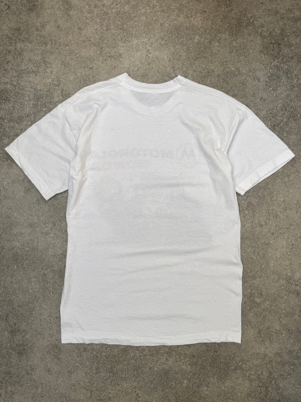 Motorola Honda Motorbike Graphic Single Stitch Tee