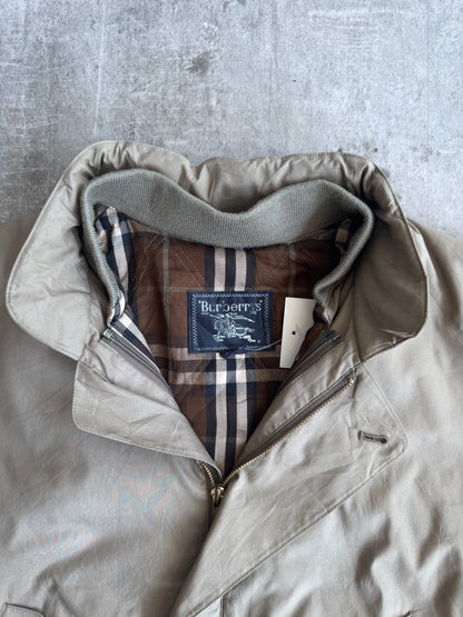 Burberry Nova Check Lined Modular Harrington Jacket | Default Title, Multicoloured
