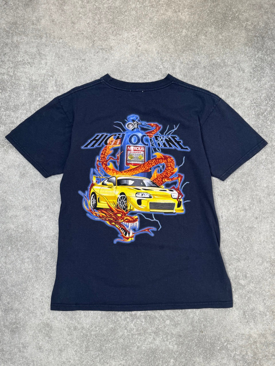 High Octane Dragon Double Sided Graphic Tee