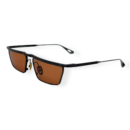JACQUES MARIE MAGE BOGART LIMITED EDITION SUNGLASSES BLACK / ORANGE 143/200 | O/S, Black