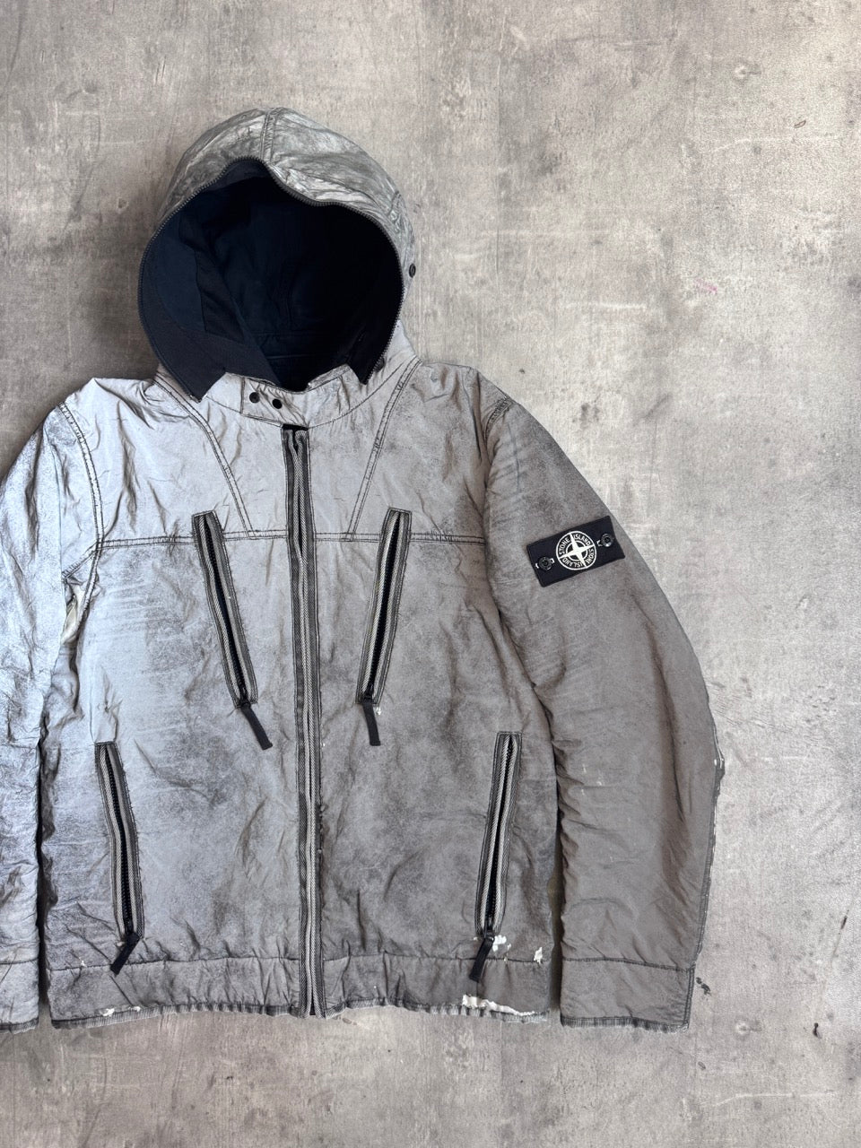 Stone Island A/W 2011 Liquid Reflective Jacket (Sold As Seen)