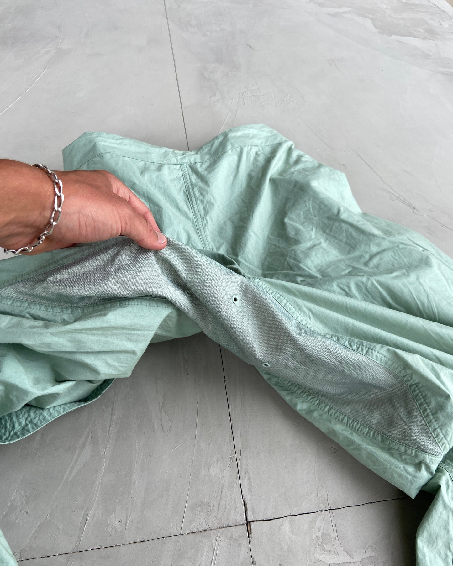 MAHARISHI 90'S WRAP WIDE LEG SUNPANTS | Medium, Green