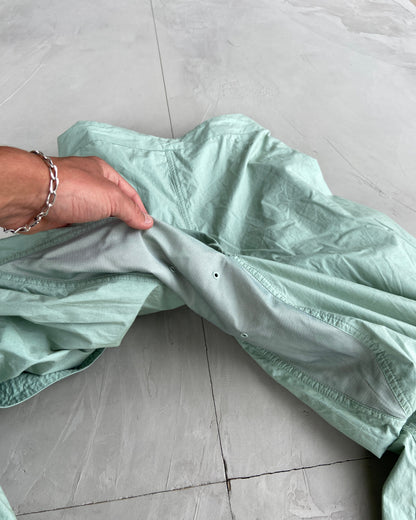 MAHARISHI 90'S WRAP WIDE LEG SUNPANTS | Medium, Green
