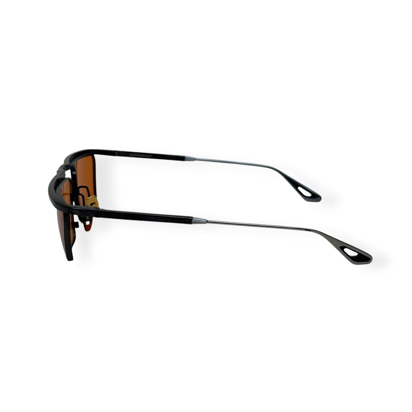 JACQUES MARIE MAGE BOGART LIMITED EDITION SUNGLASSES BLACK / ORANGE 143/200 | O/S, Black