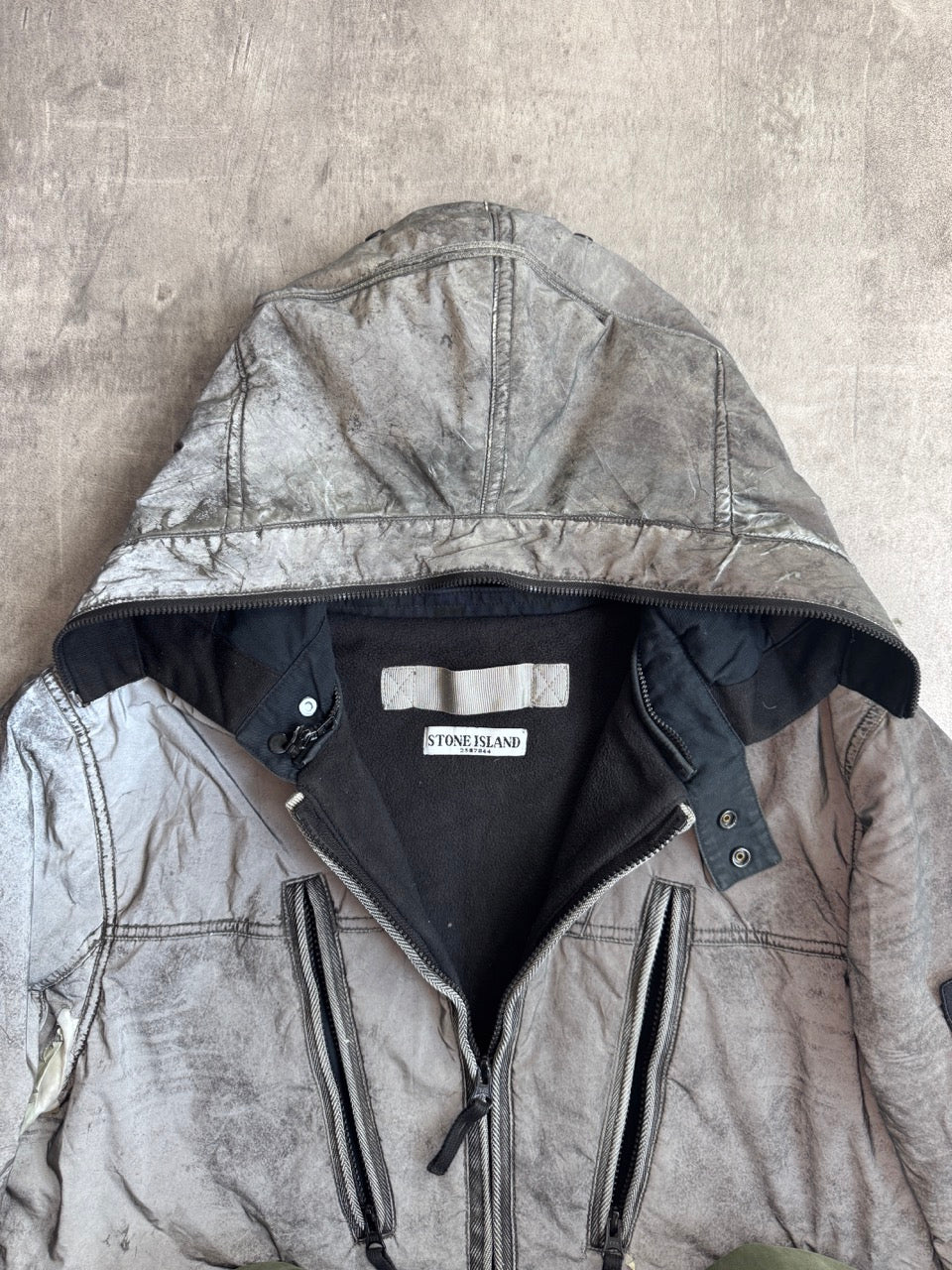 Stone Island A/W 2011 Liquid Reflective Jacket (Sold As Seen)