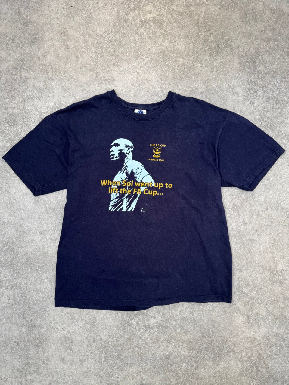 2008 FA Cup Portsmouth Winners Graphic Tee