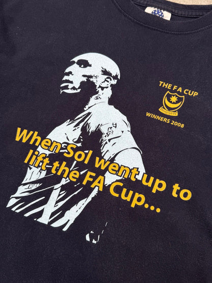 2008 FA Cup Portsmouth Winners Graphic Tee