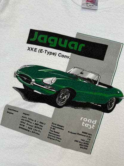 Jaguar Road Test Graphic Single Stitch Tee