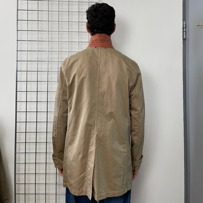 C.P. Company Beige & Orange Car Coat | Large, Beige