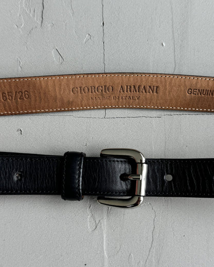 Giorgio Armani Small Leather Belt - XS