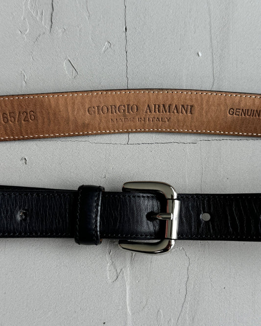 Giorgio Armani Small Leather Belt - XS