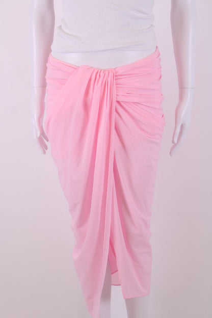 Jacquemus Draped Skirt Pink 8 | O/S, Pink