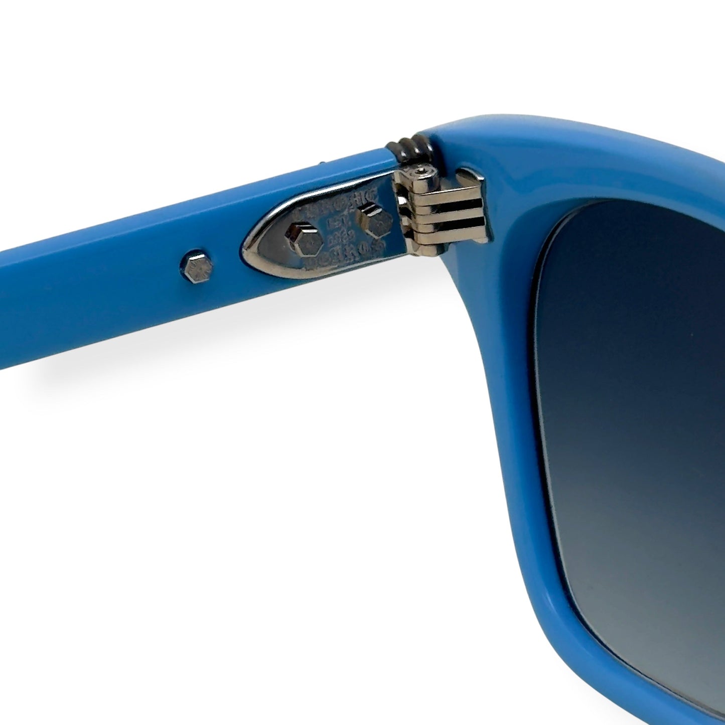 CHROME HEARTS CLITTERATI LIMITED EDITION SUNGLASSES BLUE | O/S, Blue