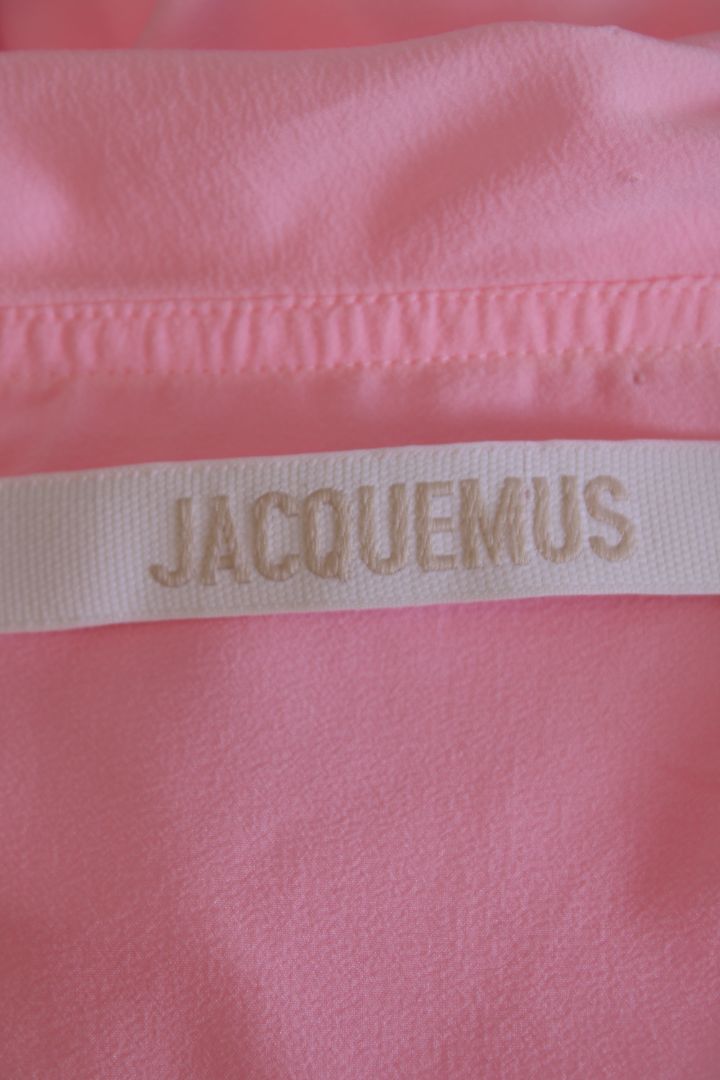 Jacquemus Draped Skirt Pink 8 | O/S, Pink