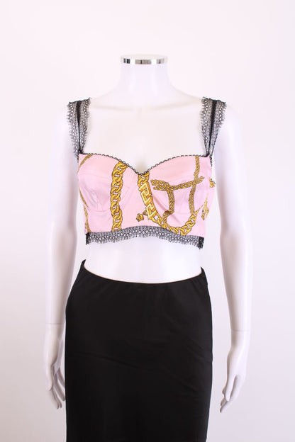 Versace Bralette Pink 10 | Medium, Pink