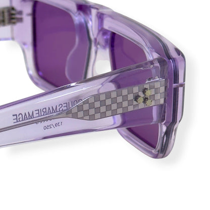 JACQUES MARIE MAGE DEVOTO LIMITED EDITION SUNGLASSES VIOLET 139/250 | O/S, Violet