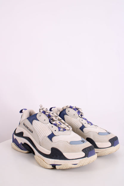 Balenciaga Triple S Trainers Purple/white/black 37 | O/S, Multicoloured