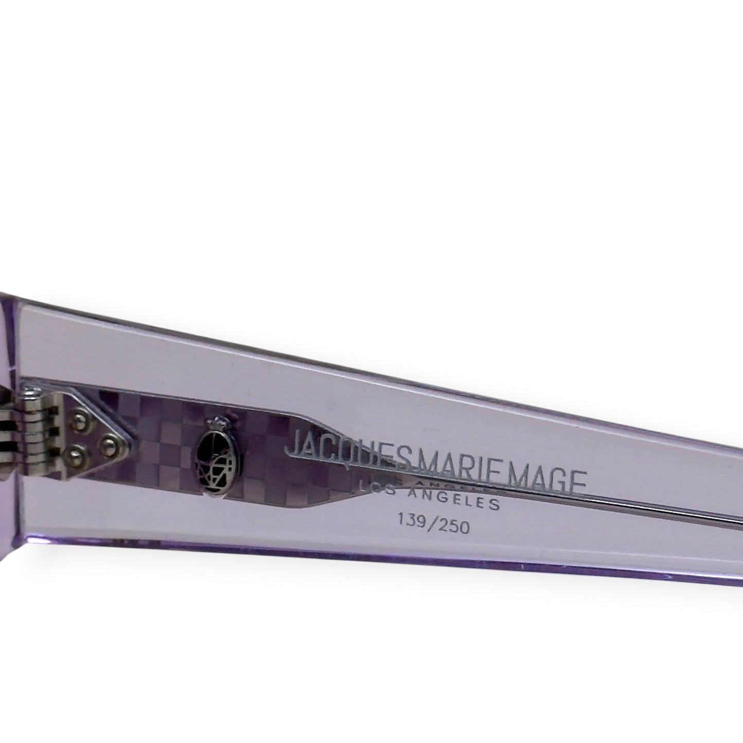 JACQUES MARIE MAGE DEVOTO LIMITED EDITION SUNGLASSES VIOLET 139/250 | O/S, Violet