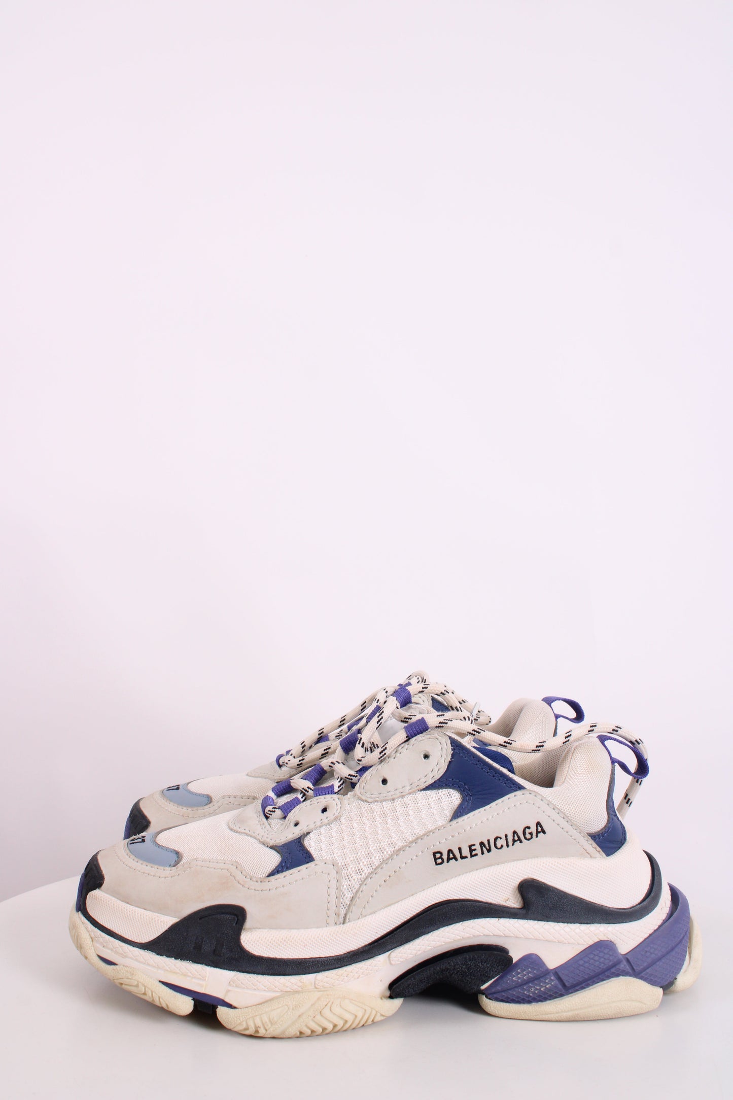Balenciaga Triple S Trainers Purple/white/black 37 | O/S, Multicoloured