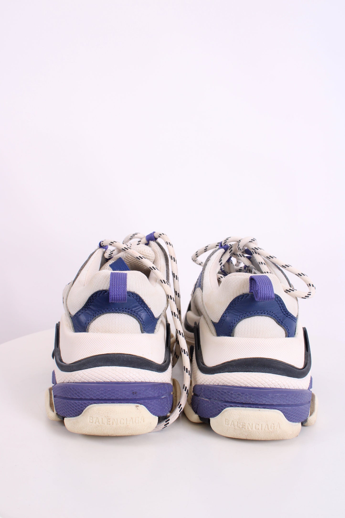 Balenciaga Triple S Trainers Purple/white/black 37 | O/S, Multicoloured