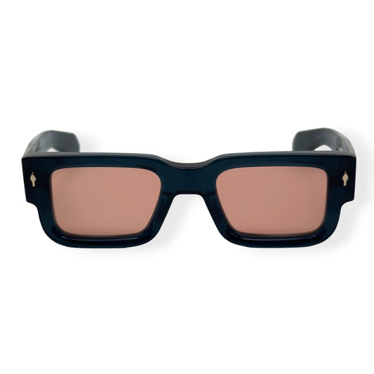 JACQUES MARIE MAGE ASCARI II SQUARE LIMITED EDITION SUNGLASSES TEAL 141/250 | O/S, Teal