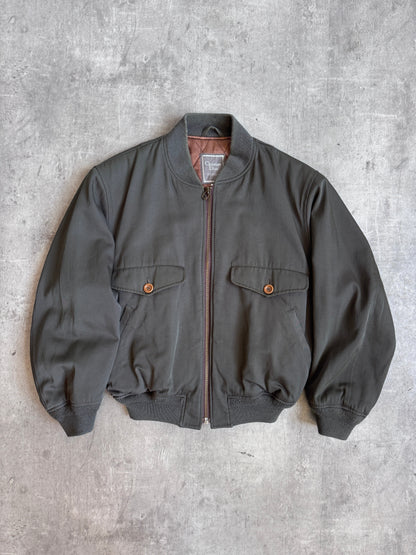 1980s Christian Dior Deep Olive Two Pocket Blouson | Medium, Multicoloured