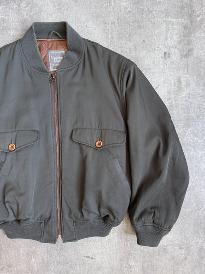 1980s Christian Dior Deep Olive Two Pocket Blouson | Medium, Multicoloured