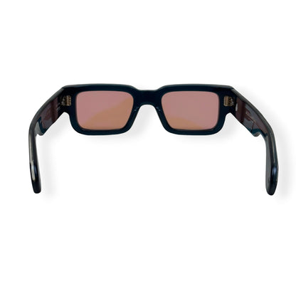 JACQUES MARIE MAGE ASCARI II SQUARE LIMITED EDITION SUNGLASSES TEAL 141/250 | O/S, Teal
