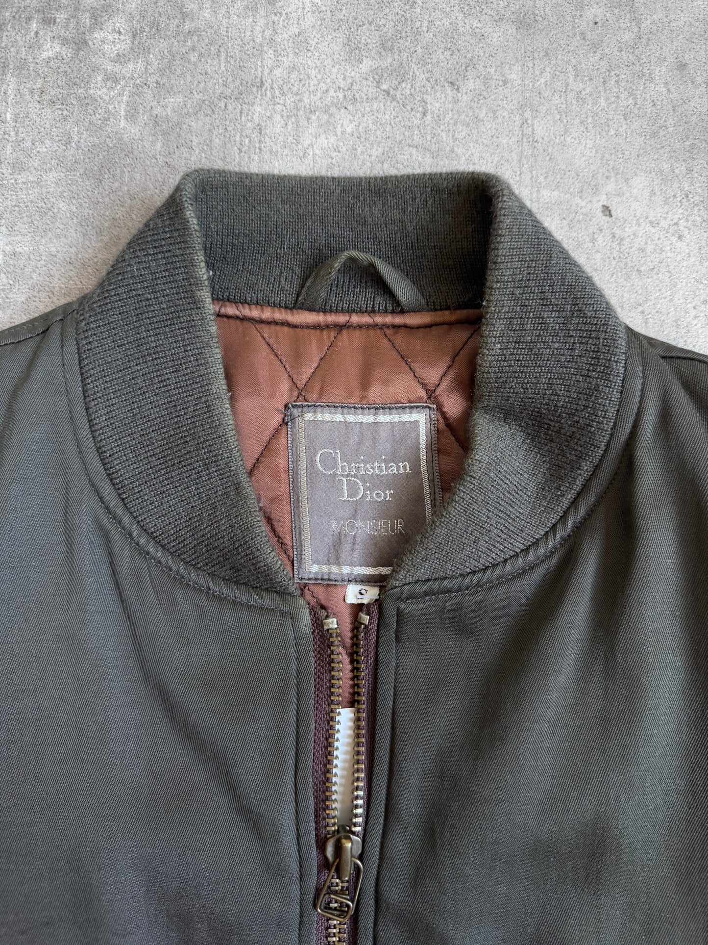 1980s Christian Dior Deep Olive Two Pocket Blouson | Medium, Multicoloured