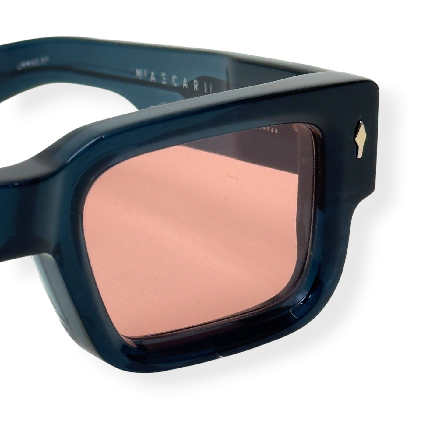 JACQUES MARIE MAGE ASCARI II SQUARE LIMITED EDITION SUNGLASSES TEAL 141/250 | O/S, Teal